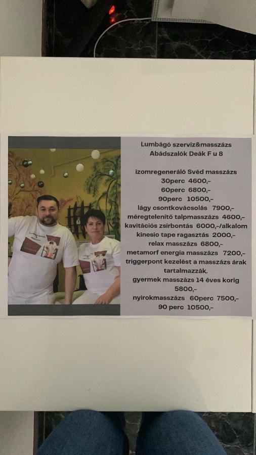 AbádszalókMagic Vendeghaz公寓 外观 照片
